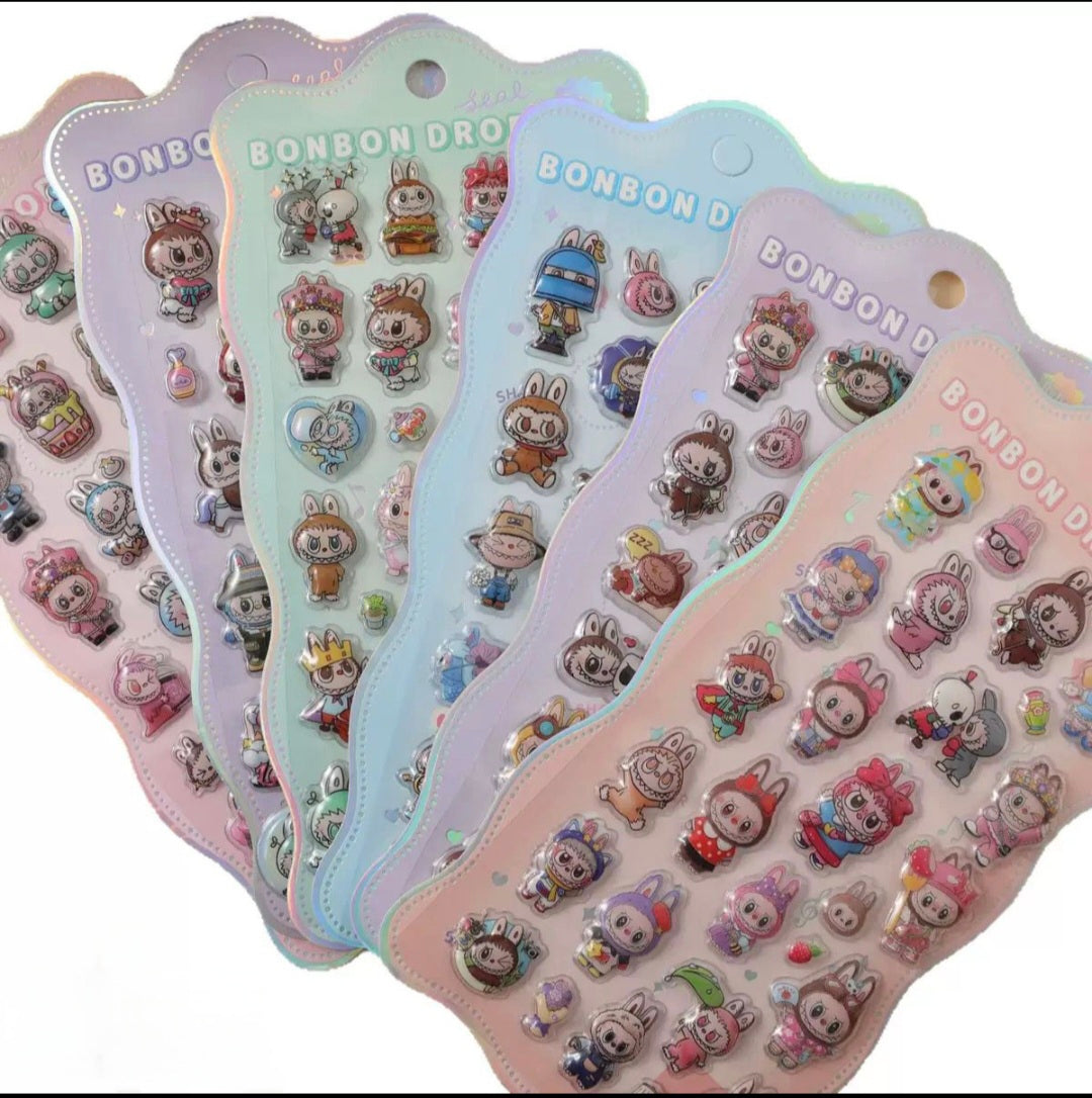 Pencilia Bonbon Drop Stickers Lab.