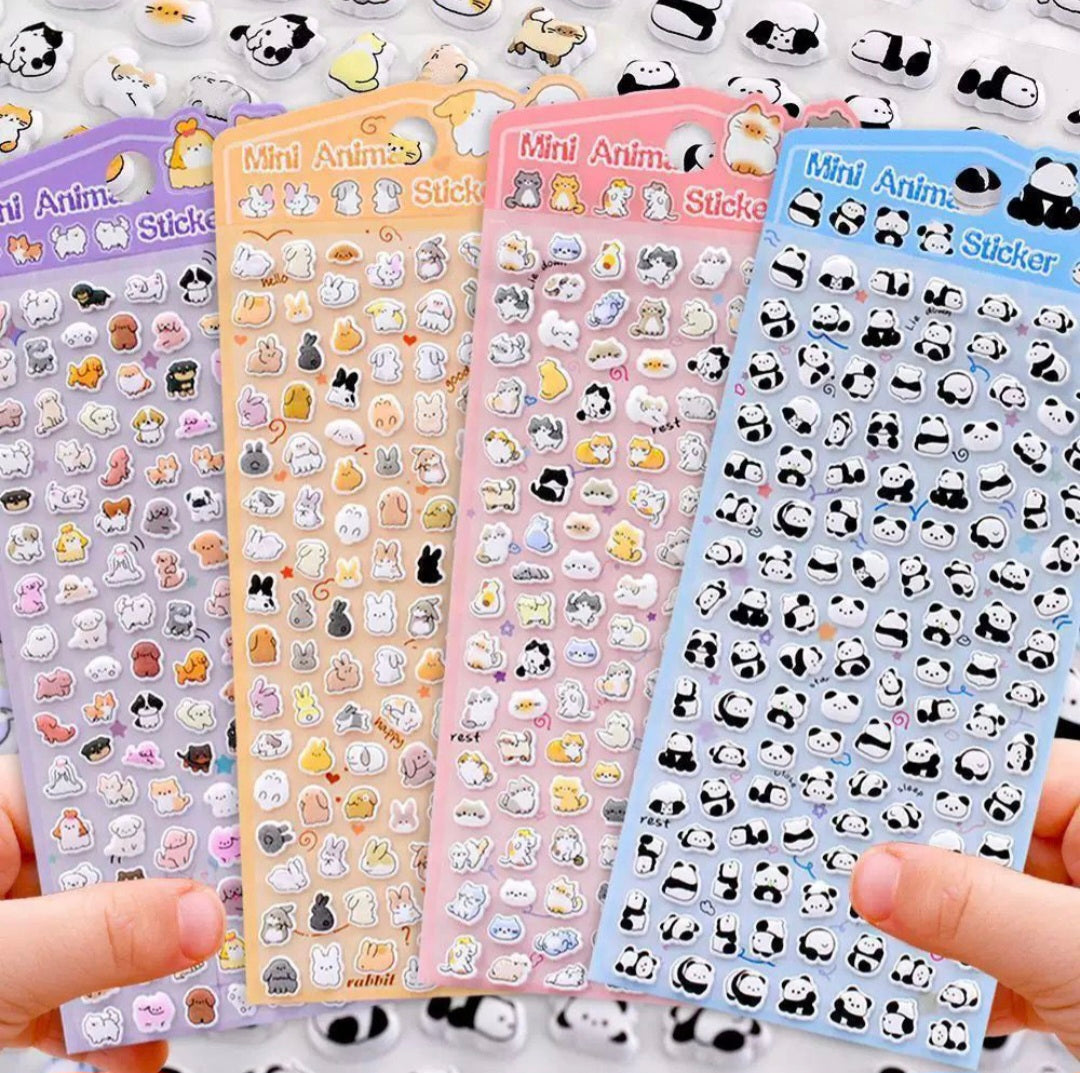 Pencilia Mini Animals Stickers.