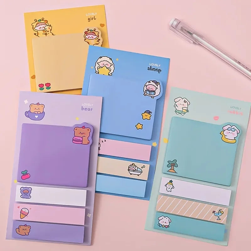 Pencilia. Sticker Σημειώσεων Σε Τέσσερα Χρώματα.
