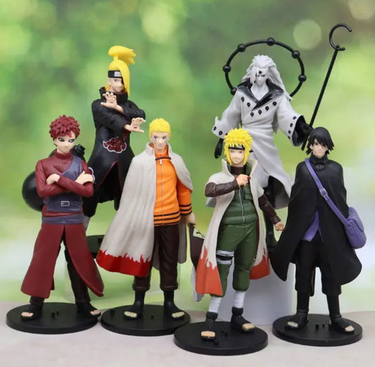 ΚΩΔ.14-082 Φιγούρες Naruto Σε Έξι Διαφορετικά Σχέδια.Διαστ.19εκ