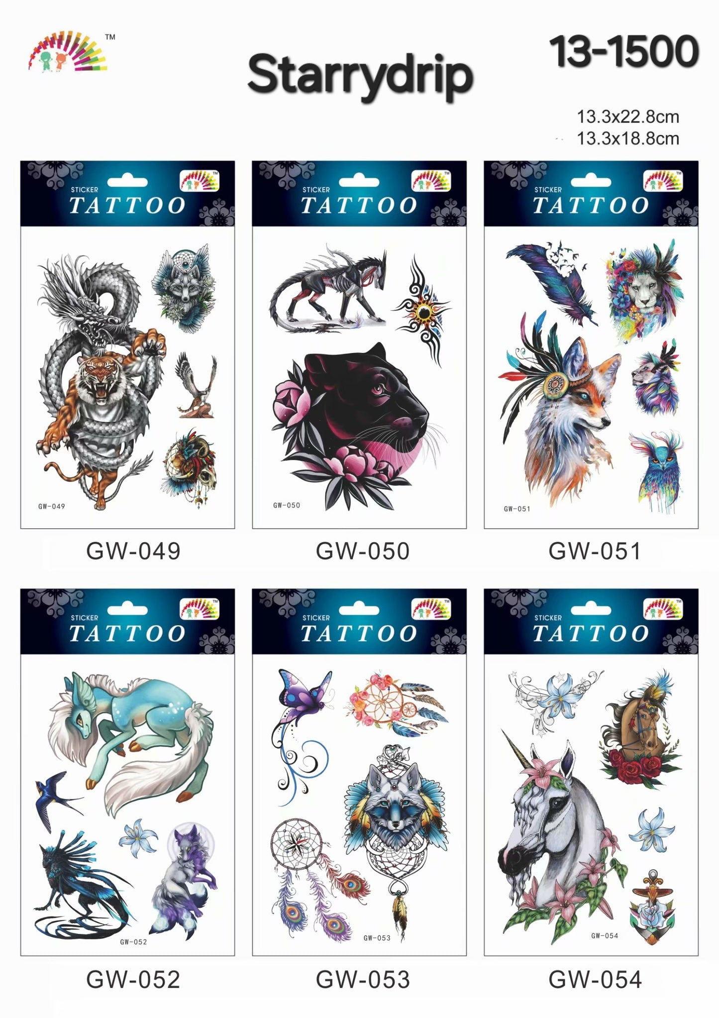 Pencilia Αυτοκόλλητα Tattoo.