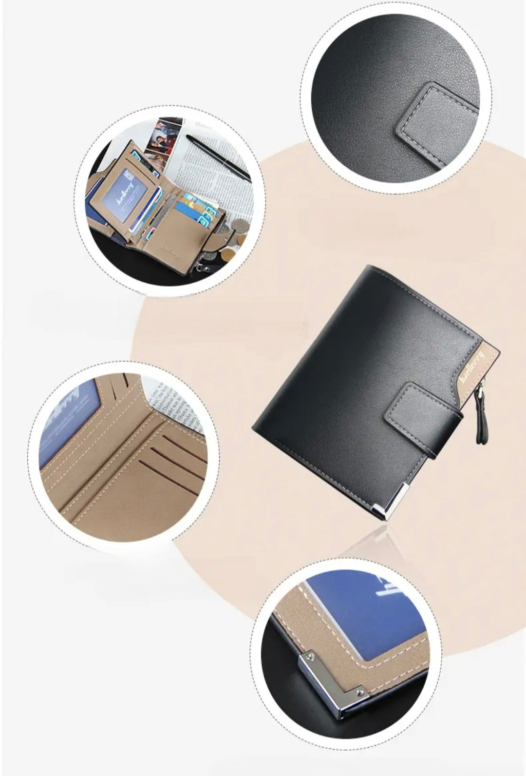 Valvoro Ανδρικό Πορτοφόλι Σε Δύο Χρώματα. RFID