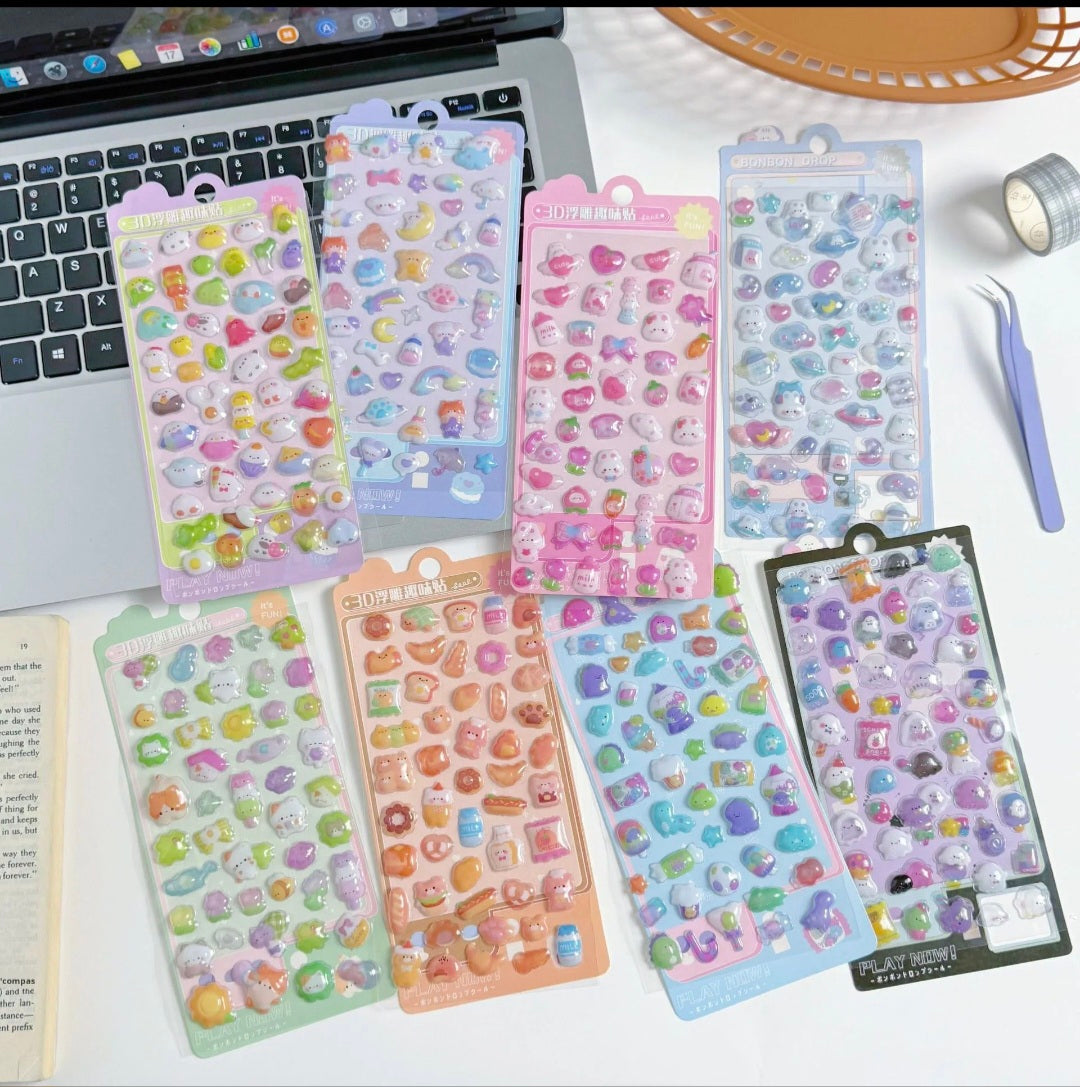 Pencilia Drop Luminous Stickers.Διαστ.23×9,5εκ.