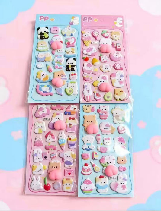 ΚΩΔ.13-1539. Pencilia Squishy PP Αυτοκόλλητα.