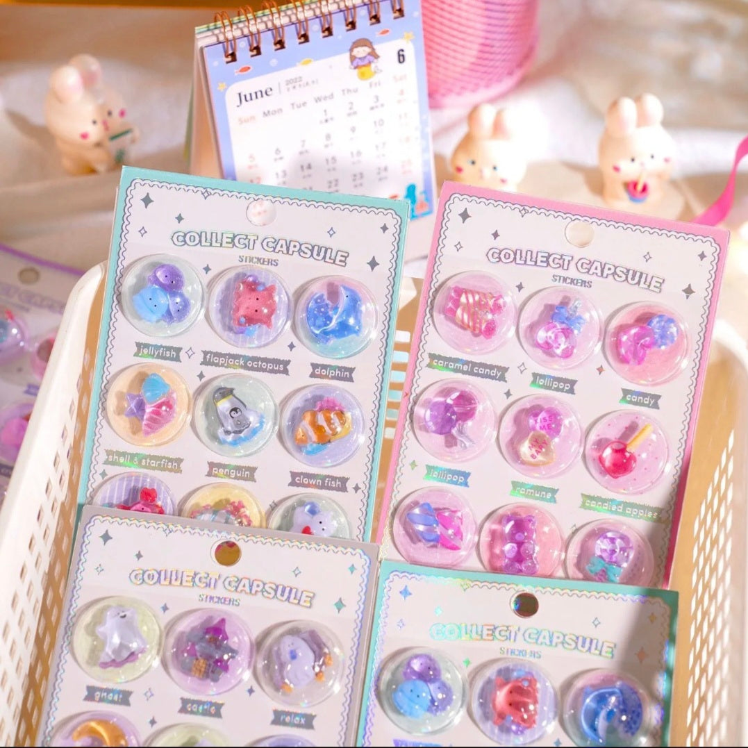 Pencilia Capsule Stickers