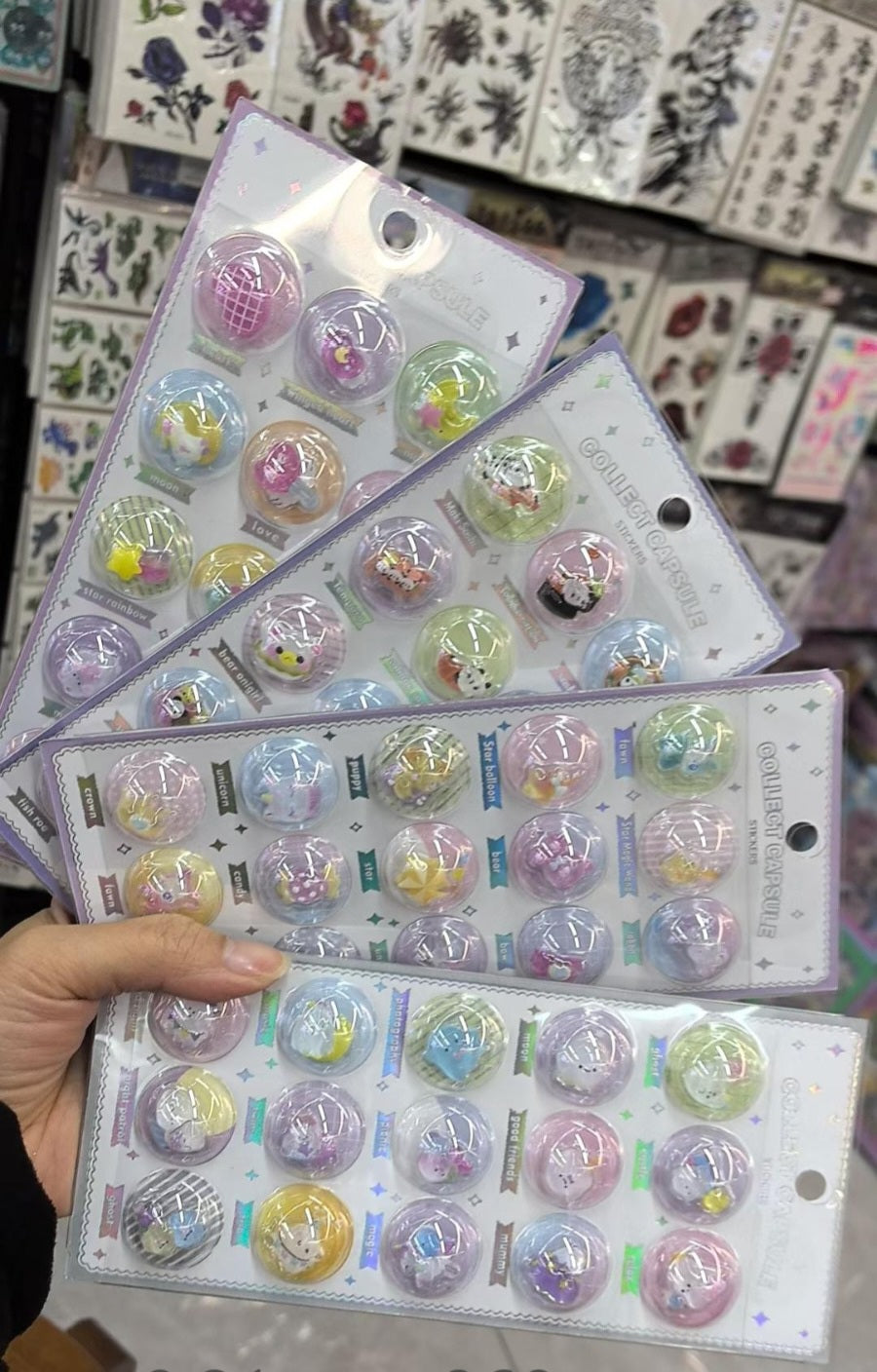 Pencilia Capsule Stickers