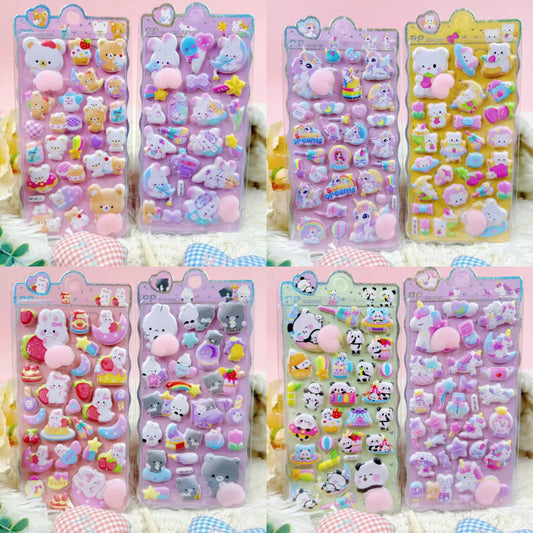 ΚΩΔ.13-1520. Pencilia Squishy PP Αυτοκόλλητα.