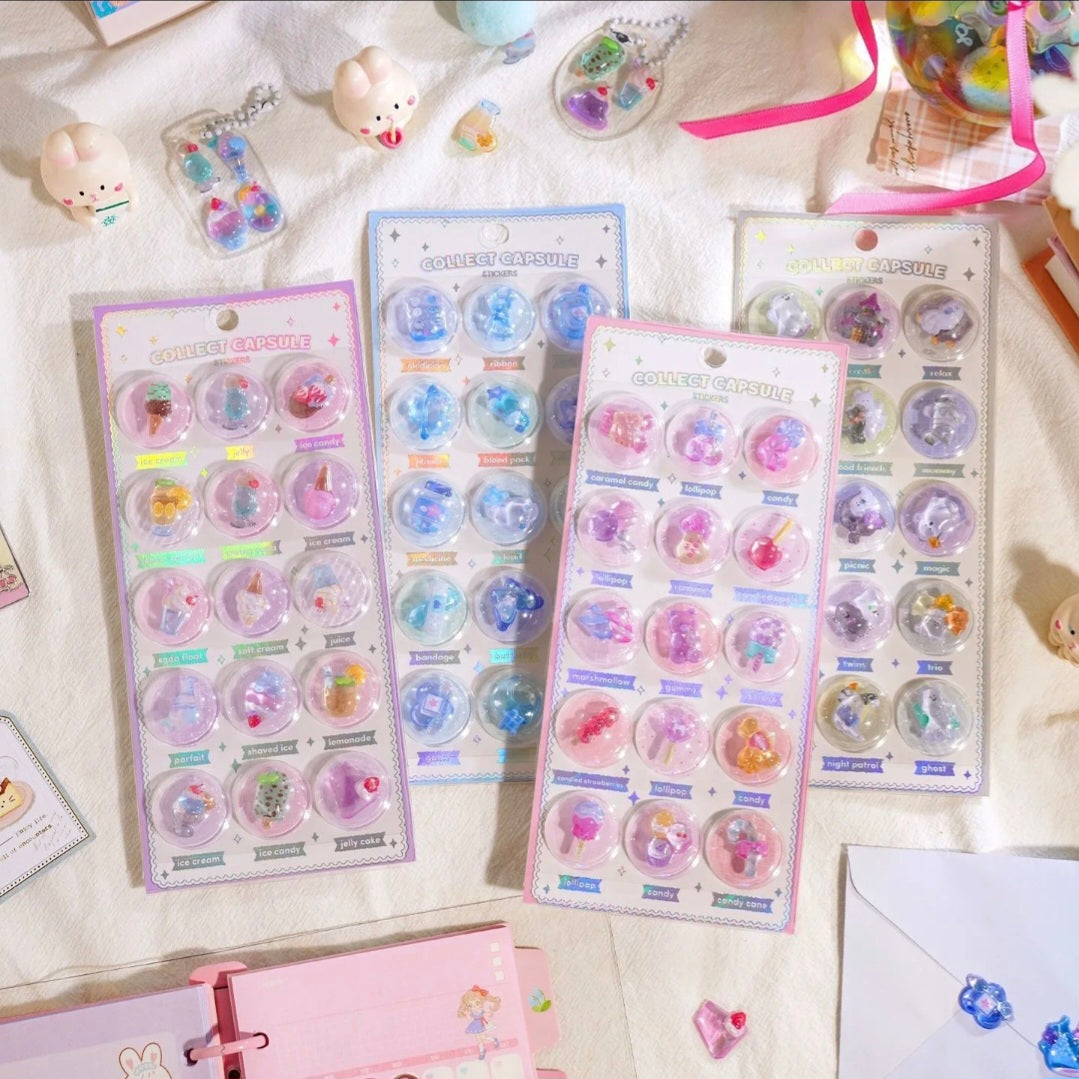 Pencilia Capsule Stickers