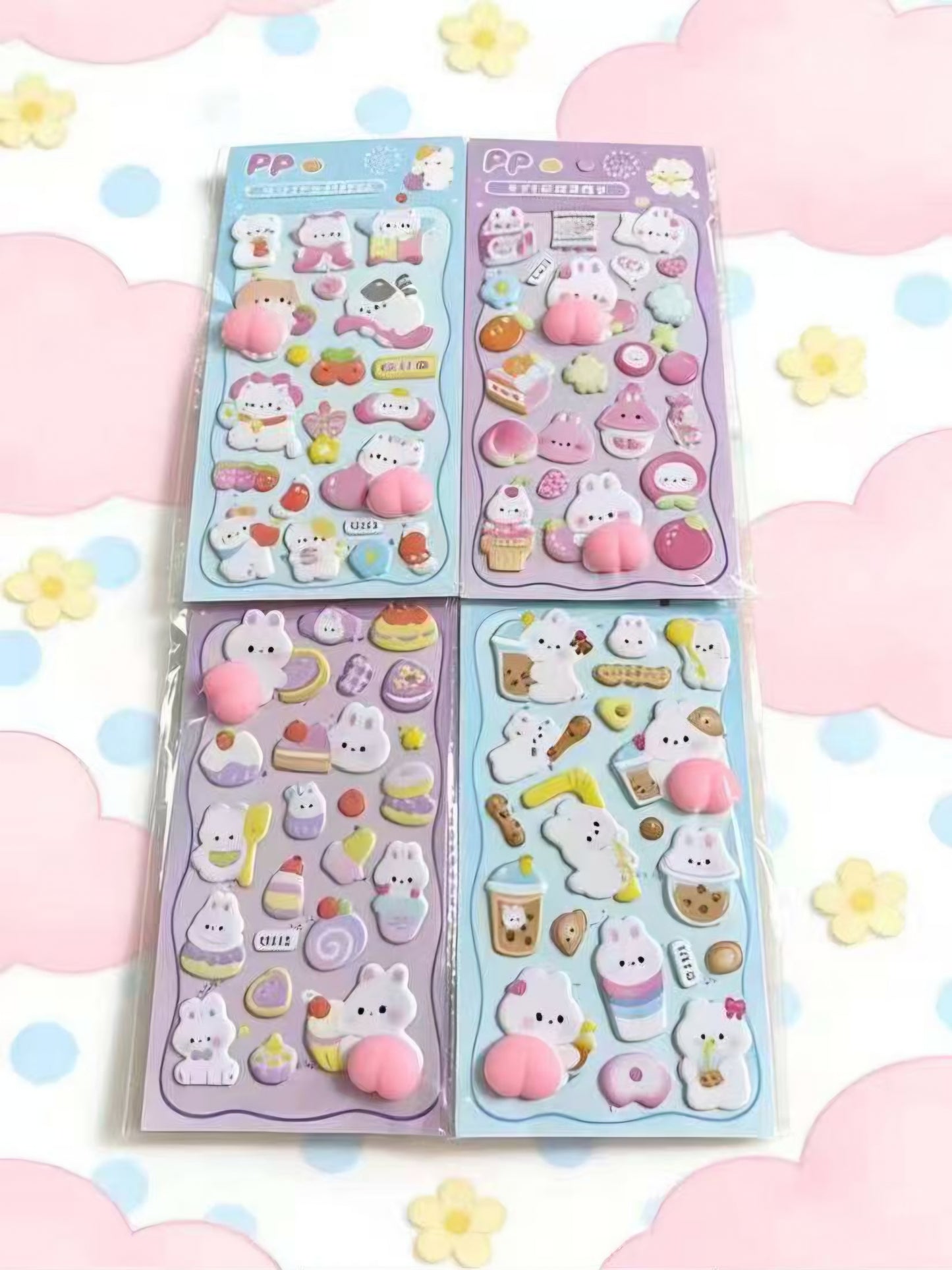 Pencilia Squishy PP Αυτοκόλλητα..