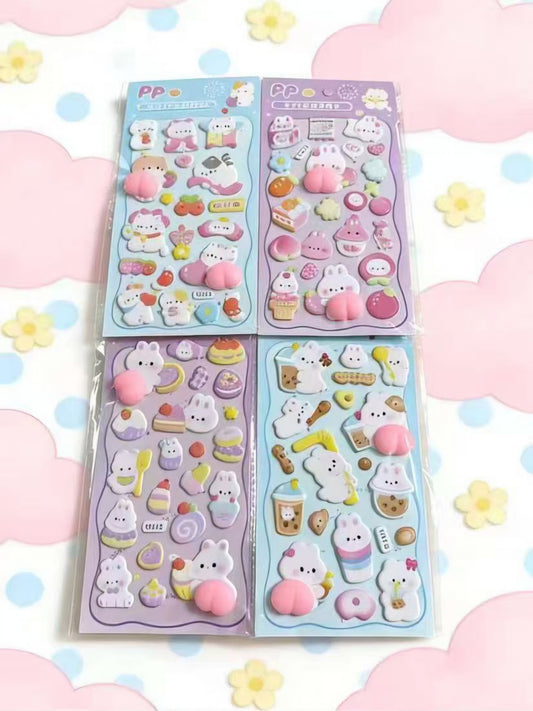 ΚΩΔ.13-1540. Pencilia Squishy PP Αυτοκόλλητα.