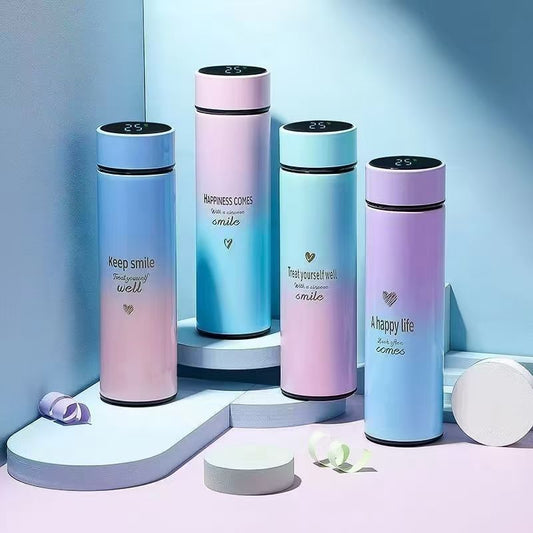 ΚΩΔ.28-2801-1. Valvoro Stainless steel Θερμός 500ml Με LED.