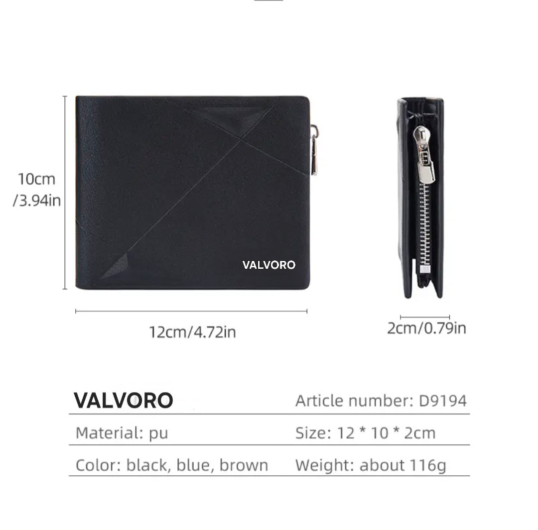 Valvoro Ανδρικό Πορτοφόλι Σε Τρία Χρώματα.RFID.