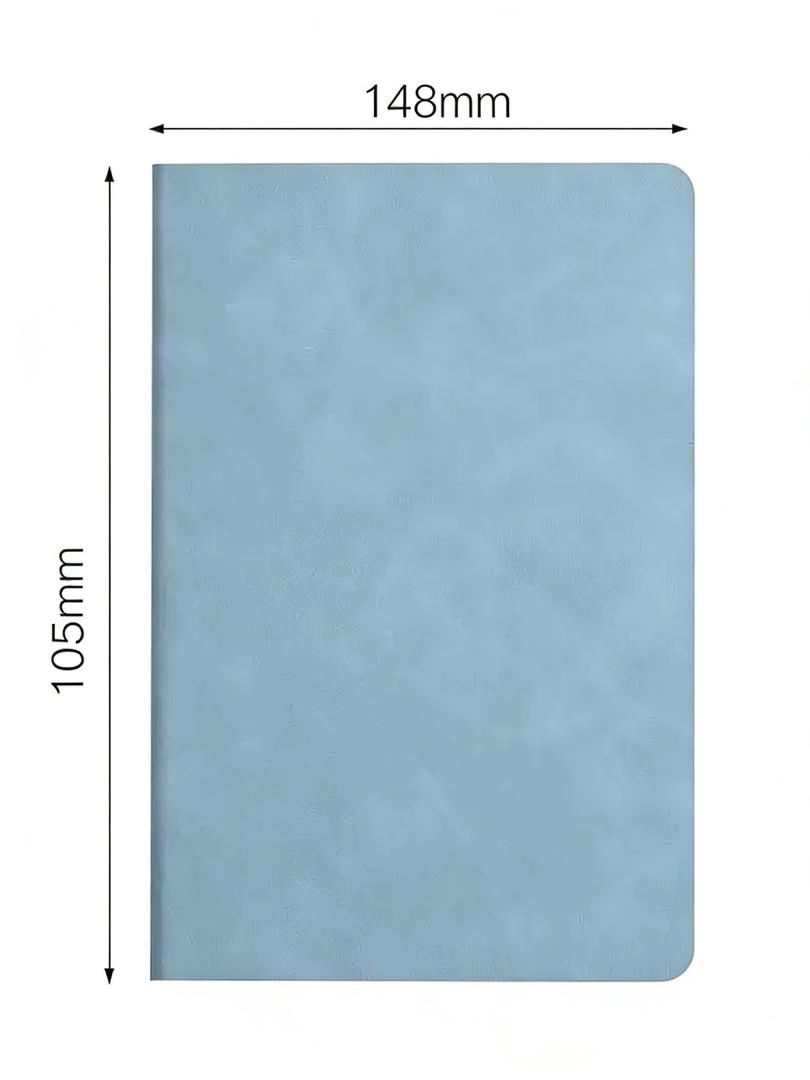 ΚΩΔ.27-2700Α6. Valvoro Notebook A6, 100 Φύλ. 100γρ.Με Λάστιχο.Σε Έξι Χρώματα.
