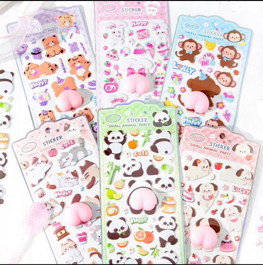 ΚΩΔ.13-1535. Pencilia Squishy PP Αυτοκόλλητα.